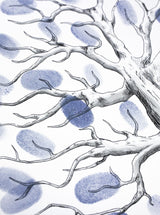 Fingeraftryk træ med bænk