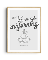 Tag en dyb enhjørning