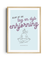 Tag en dyb enhjørning