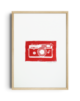 Kamera – Linoleumstryk